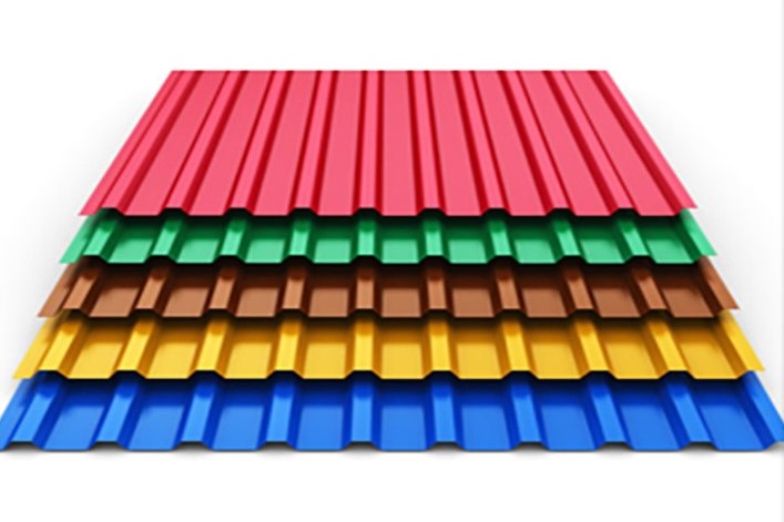 Aluminium roofing sheets